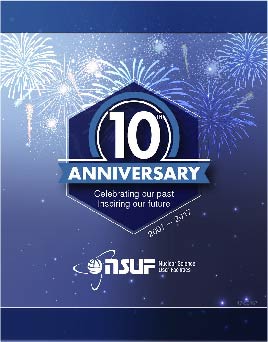 NSUF 10th anniversary graphic